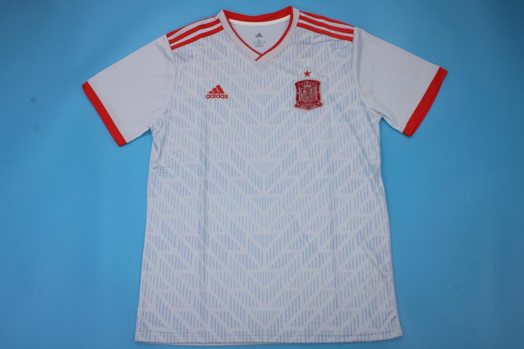 AAA Quality Spain 2018 World Cup Away Soccer Jersey